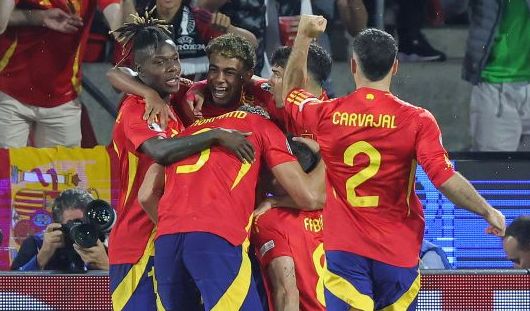 
	EURO 2024 | Spania - Georgia 4-1! Ibericii n-au avut emoții într-un meci în care au marcat toate cele cinci goluri
