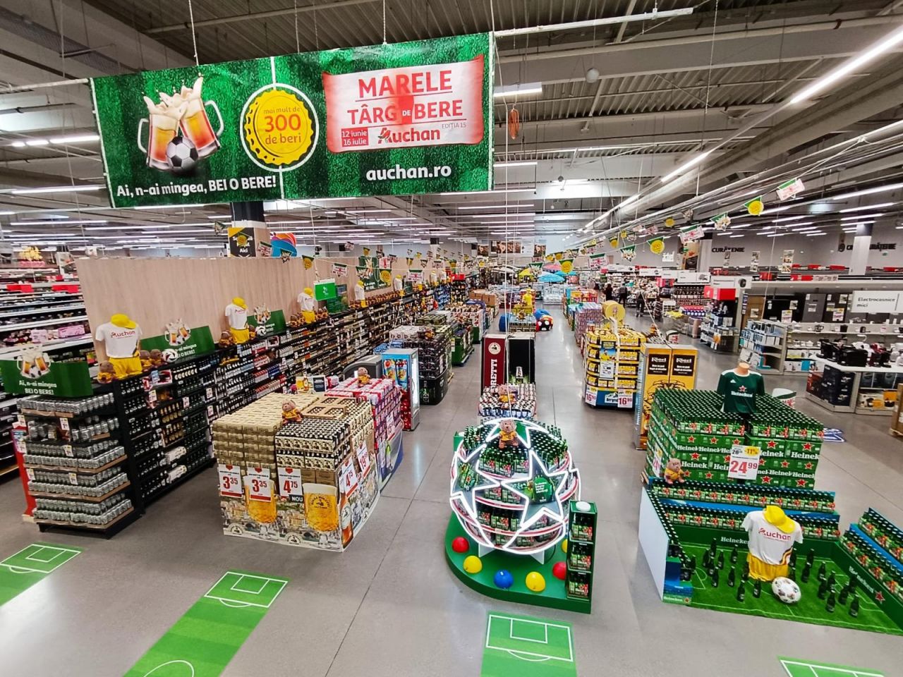 Meciul celor mai bune beri are loc la Marele Târg de Bere și Fotbal Auchan 2024: Startul partidei la cumpărături începe cu peste 300 de sortimente pentru toate gusturile (P)_1