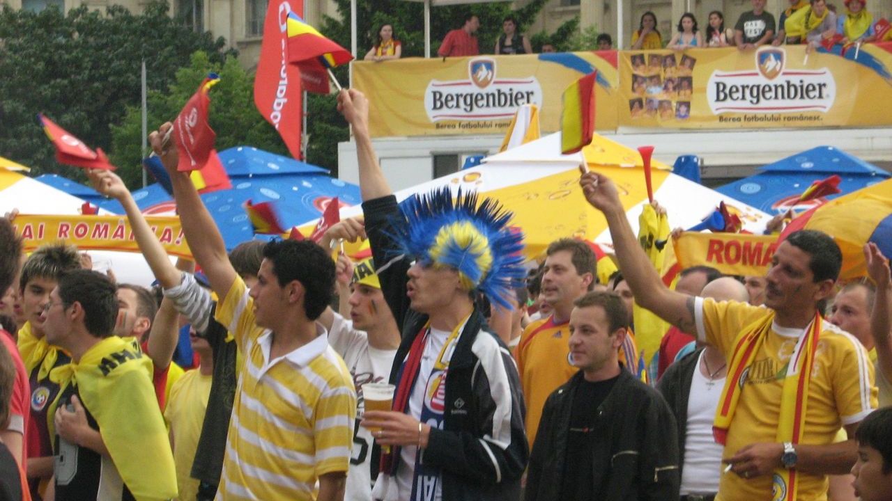 Romania - Olanda Euro 2008 EURO 2024 fani echipa nationala romania euro 2024
