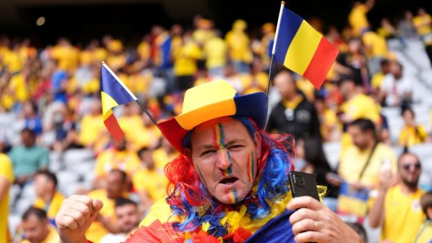 
	Atmosferă electrizantă pe stadionul din Munchen! Suporterii tricolori au făcut spectacol la meciul cu Olanda
