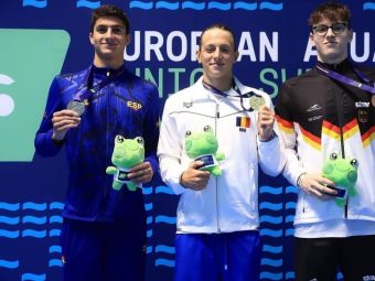 Urmașii lui David Popovici! Avem deja două medalii de aur la Campionatele Europene de la Vilnius