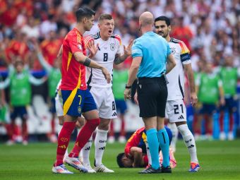
	Toni Kroos, iertat de eliminare în Spania &ndash; Germania! L-a scos din joc pe unul dintre cei mai periculoși jucători spanioli

