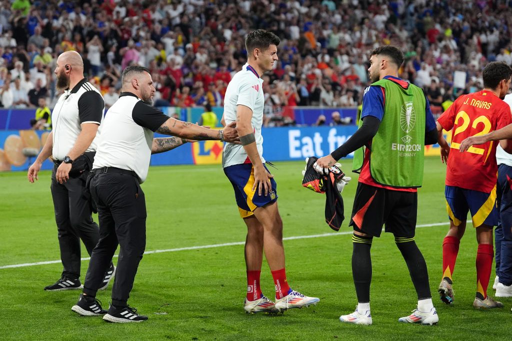 Teribil! Vestea primită de Alvaro Morata după accidentarea stupidă de dinaintea finalei EURO 2024_1