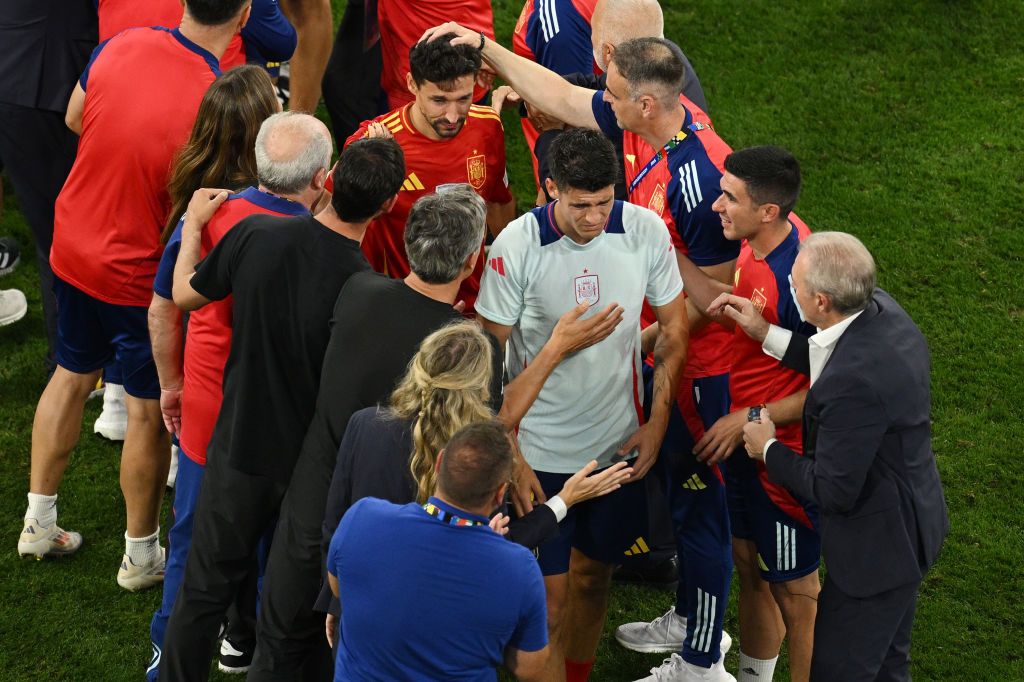 Teribil! Vestea primită de Alvaro Morata după accidentarea stupidă de dinaintea finalei EURO 2024_8