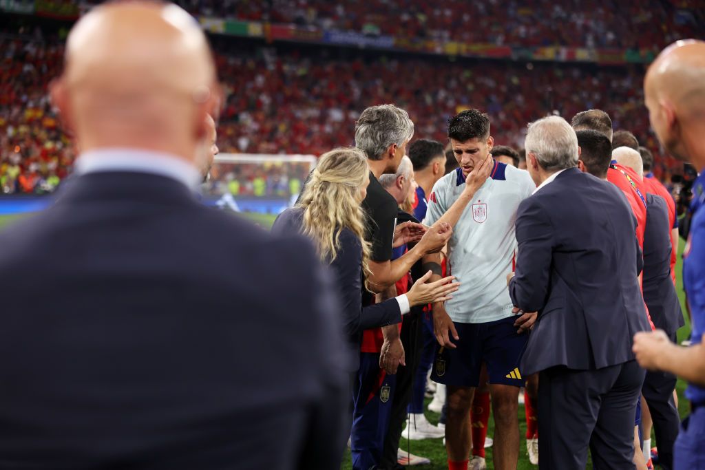 Teribil! Vestea primită de Alvaro Morata după accidentarea stupidă de dinaintea finalei EURO 2024_9