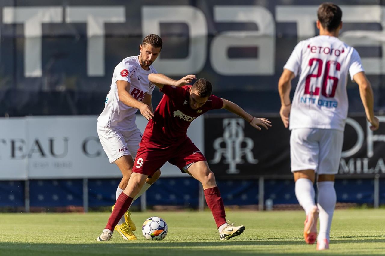 CFR Cluj, cu un fundaș central aflat la debut și un altul venit direct de la EURO 2024, a jucat ultimul amical al verii înainte de meciul cu Dinamo!_1