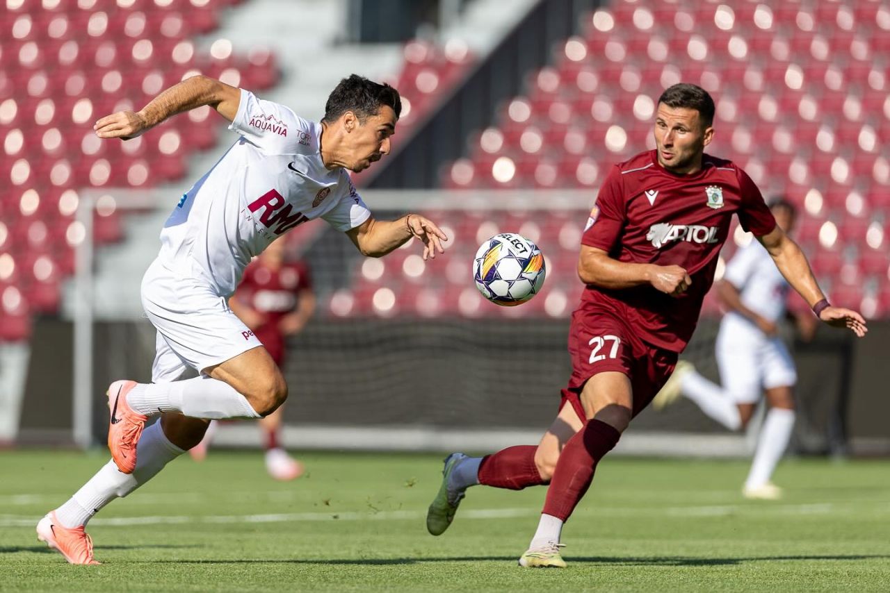 CFR Cluj, cu un fundaș central aflat la debut și un altul venit direct de la EURO 2024, a jucat ultimul amical al verii înainte de meciul cu Dinamo!_4