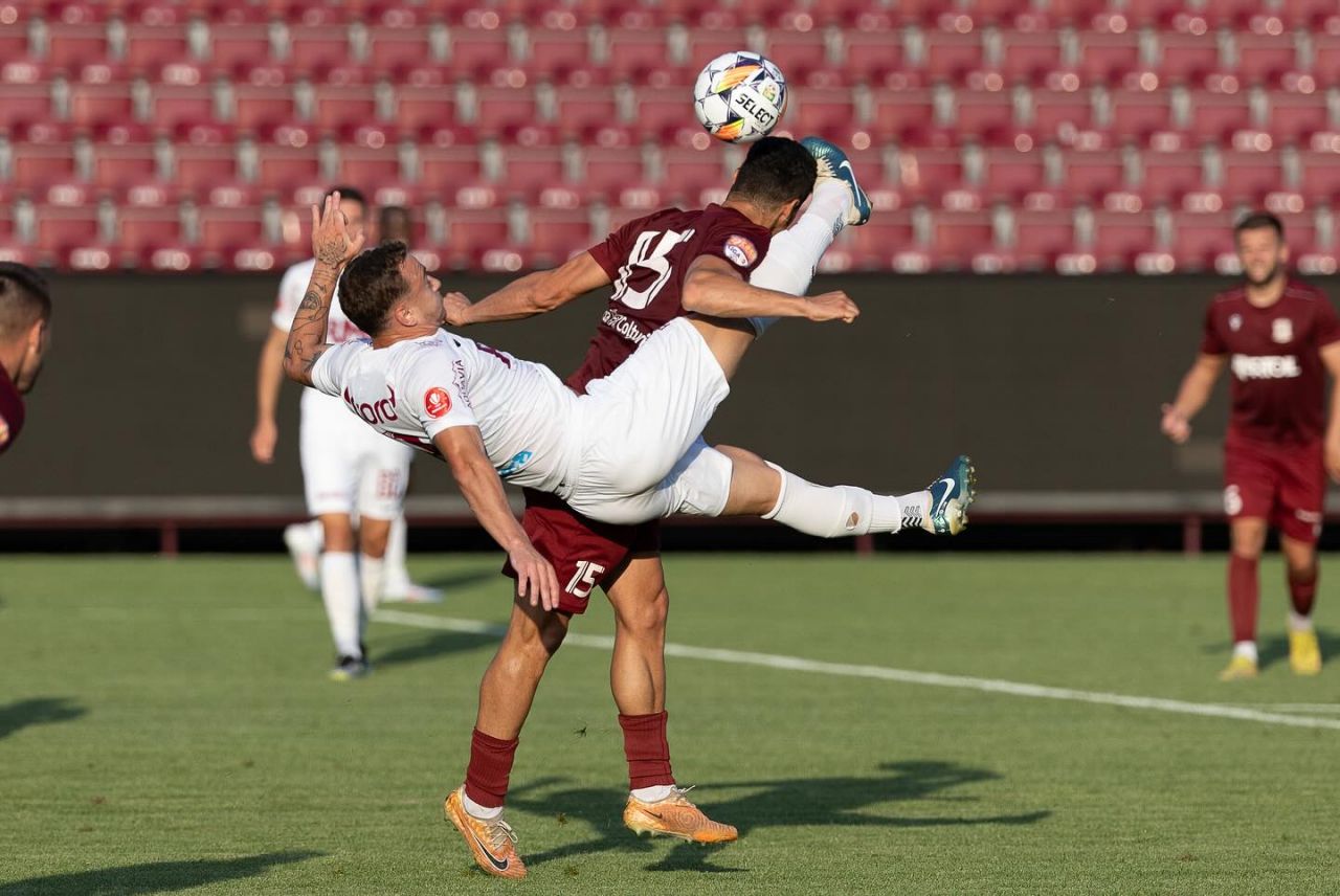 CFR Cluj, cu un fundaș central aflat la debut și un altul venit direct de la EURO 2024, a jucat ultimul amical al verii înainte de meciul cu Dinamo!_8