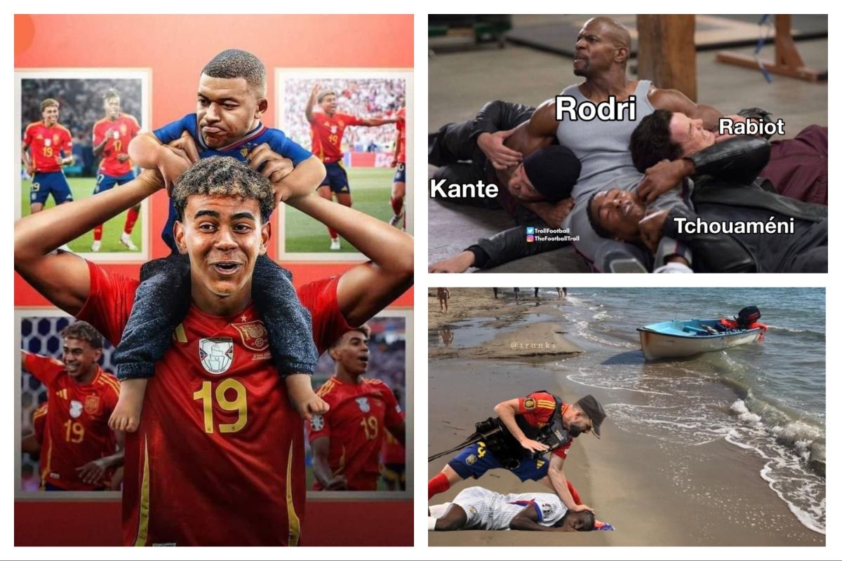 Lamine Yamal, erou, Kylian Mbappe, ”victimă”! Meme-urile apărute după eliminarea Franței de la EURO 2024_16