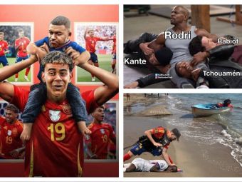 
	Lamine Yamal, erou, Kylian Mbappe, &rdquo;victimă&rdquo;! Meme-urile apărute după eliminarea Franței de la EURO 2024
