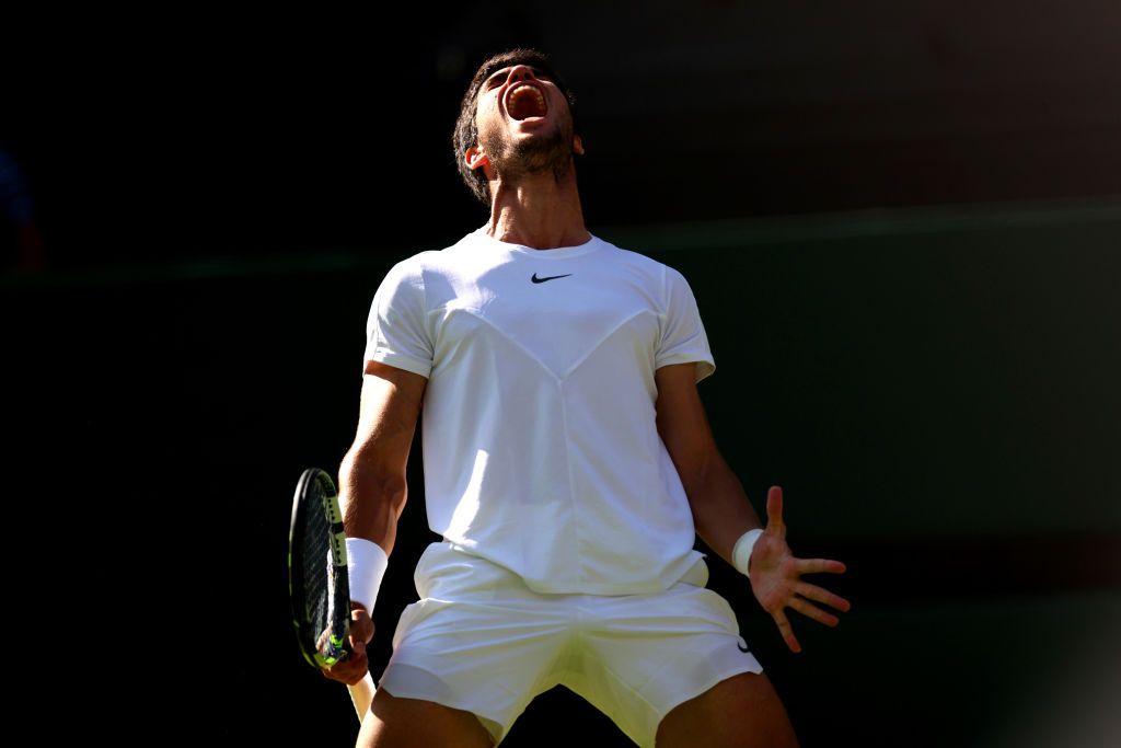 Alcaraz îl așteaptă pe Djokovic în finala Wimbledon. Margot Robbie, spectator de lux pe Terenul Central_37