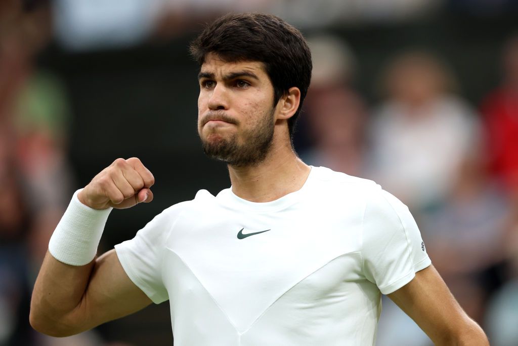 Alcaraz îl așteaptă pe Djokovic în finala Wimbledon. Margot Robbie, spectator de lux pe Terenul Central_44