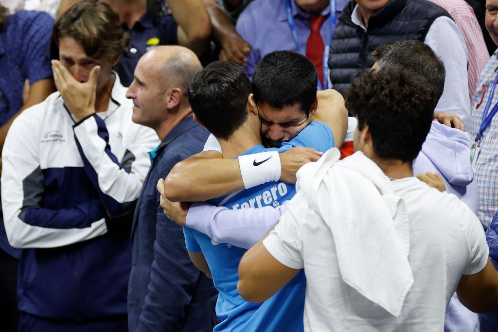 Alcaraz îl așteaptă pe Djokovic în finala Wimbledon. Margot Robbie, spectator de lux pe Terenul Central_59