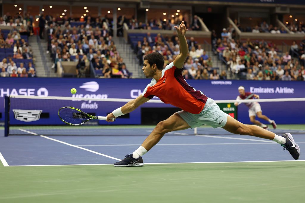 Alcaraz îl așteaptă pe Djokovic în finala Wimbledon. Margot Robbie, spectator de lux pe Terenul Central_61