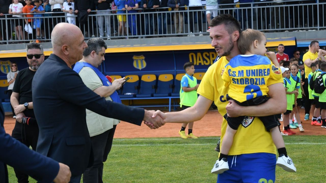 Florin Purece Farul Constanta Gica Hagi Unirea Slobozia