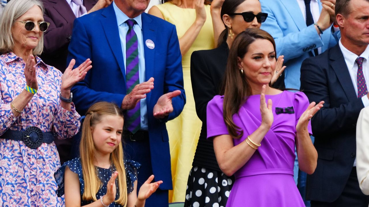 Kate Middleton Carlos Alcaraz Wimbledon 2024