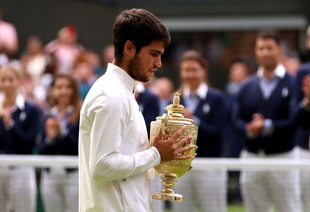 Djokovic a vrut, dar n-a avut cum să-l oprească pe Alcaraz! Mostrele de geniu ale spaniolului din finala Wimbledon 2024_27