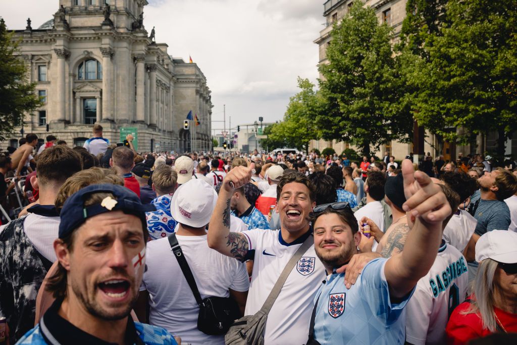 Berlinul a fost luat cu asalt de fani, înainte de finala de la EURO 2024. Spania - Anglia e de la 22:00 pe PRO TV și VOYO_11