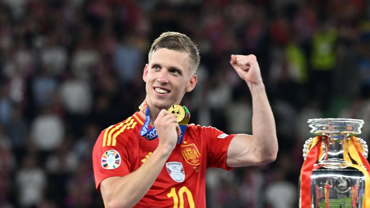 Dani Olmo Anglia campioana EURO 2024 Spania