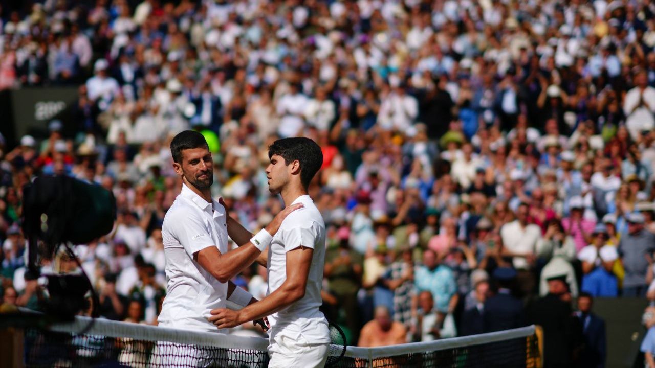 Finala Wimbledon 2024 Carlos Alcaraz Novak Djokovic rafael nadal