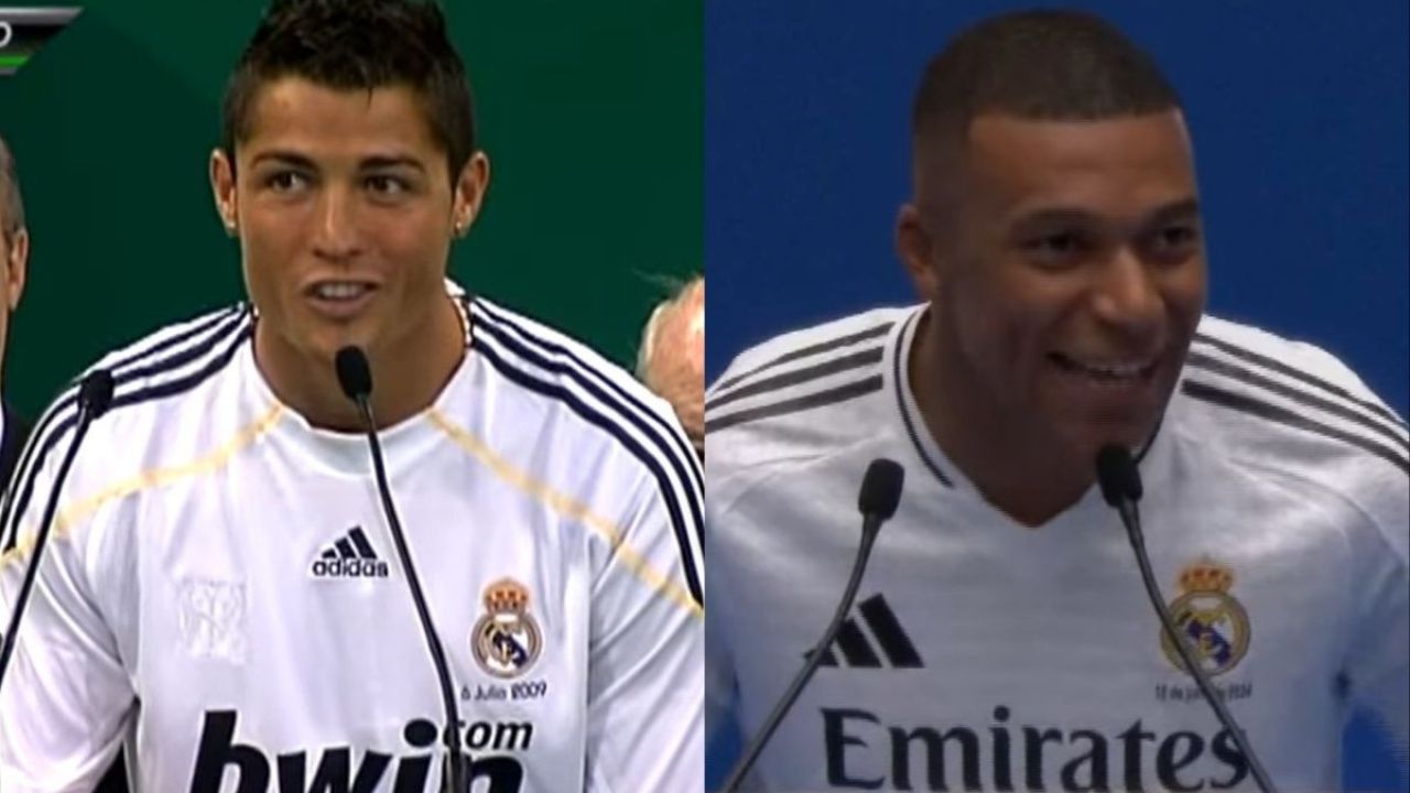 kylian mbappe Cristiano Ronaldo Real Madrid