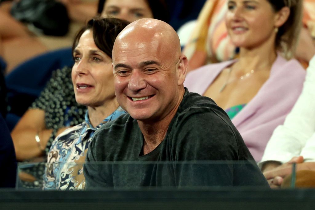 Andre Agassi Andreea Esca Steffi Graf