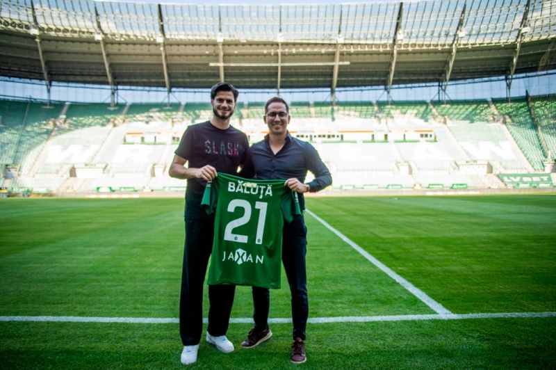 Tudor Băluță, prezentat la vicecampioana Poloniei, Slask Wroclaw! Prima reacție_2