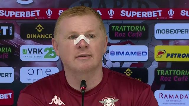 Cum a apărut Neil Lennon înainte de Rapid - CFR Cluj, după accidentul din Herăstrău: "M-am crezut în Turul Franței!"_2