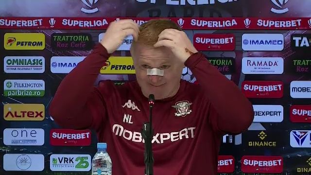 Cum a apărut Neil Lennon înainte de Rapid - CFR Cluj, după accidentul din Herăstrău: "M-am crezut în Turul Franței!"_7