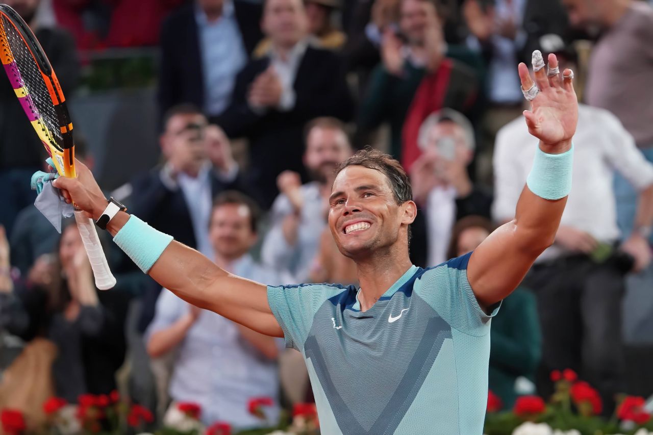 Rafael Nadal l-a bătut dramatic pe finalistul de la București. Ibericul revine în top 200 ATP înainte de Olimpiadă_26