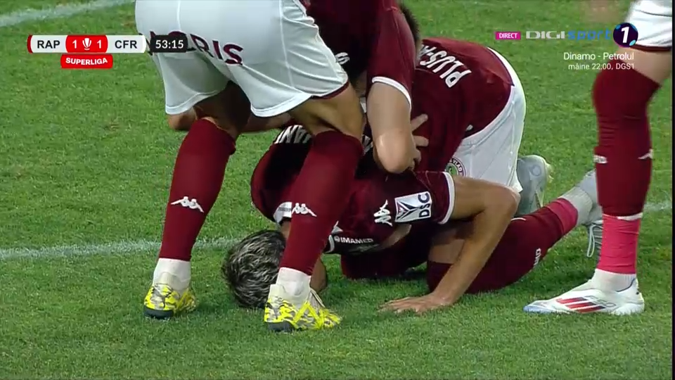 Rapid – CFR Cluj 1-1 | Rrahmani restabilește egalitate din penalty