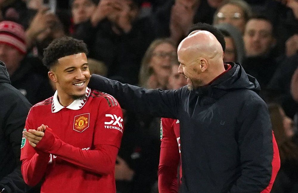 Manchester United Erik ten Hag Jadon Sancho