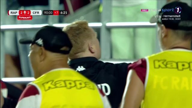 Neil Lennon nu s-a mai abținut. Gesturile făcute după ce Rapid a egalat-o pe CFR Cluj la ultima fază_1