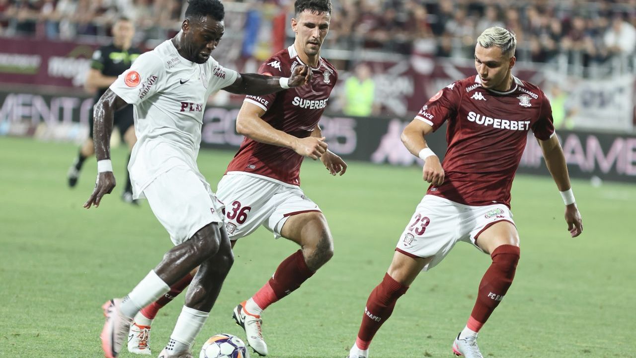 Rapid CFR Cluj Cristi Manea