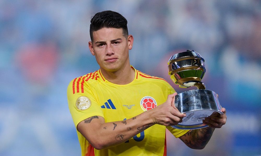 James Rodriguez Columbia Sao Paulo