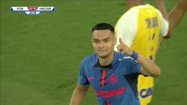 FCSB - Maccabi Tel Aviv 1-1 | Alexandru Musi putea să aducă victoria roș-albaștrilor! Partida a fost LIVE pe PRO TV și VOYO_4