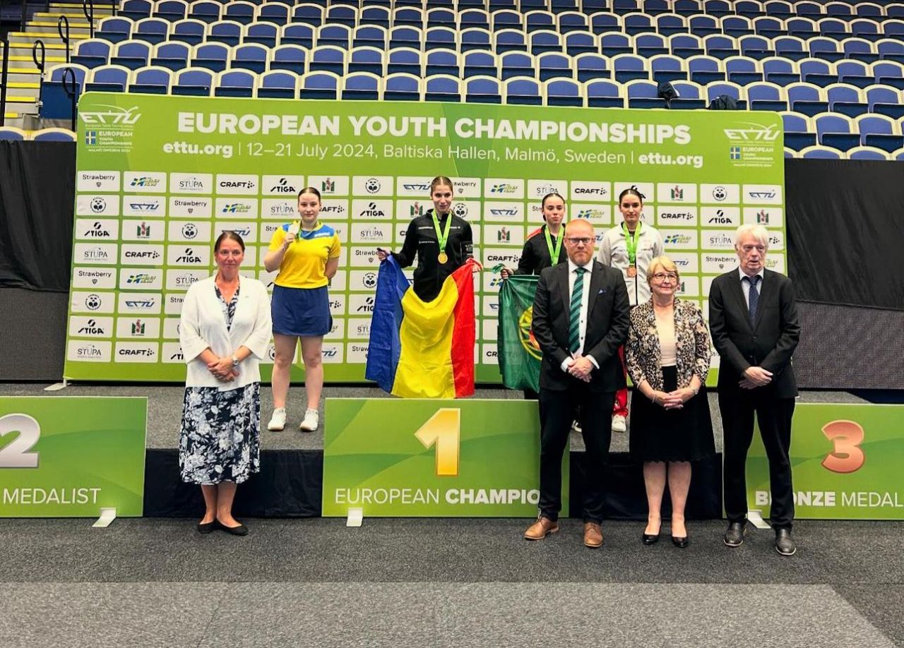 Dominăm Europa! România, pe primul loc în clasamentul pe națiuni la Europenele de tenis de masă pentru juniori_1