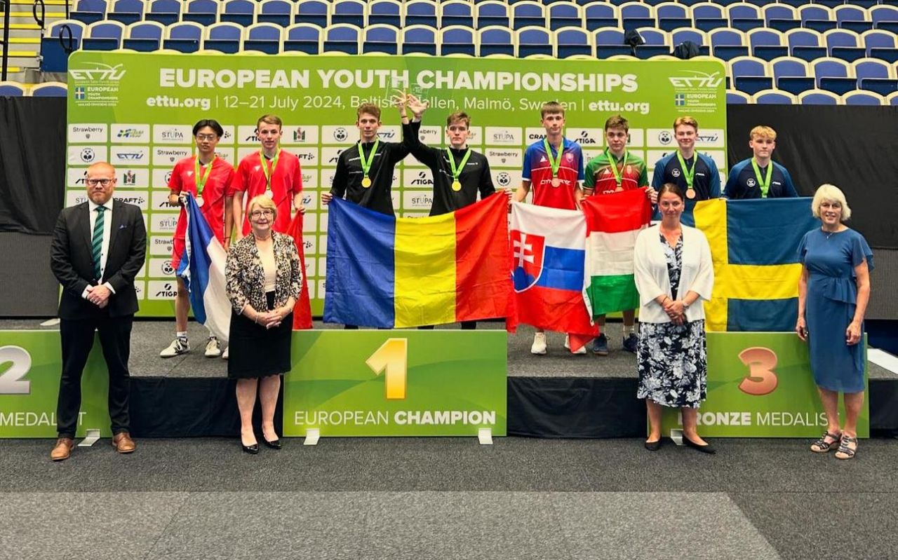 Dominăm Europa! România, pe primul loc în clasamentul pe națiuni la Europenele de tenis de masă pentru juniori_3