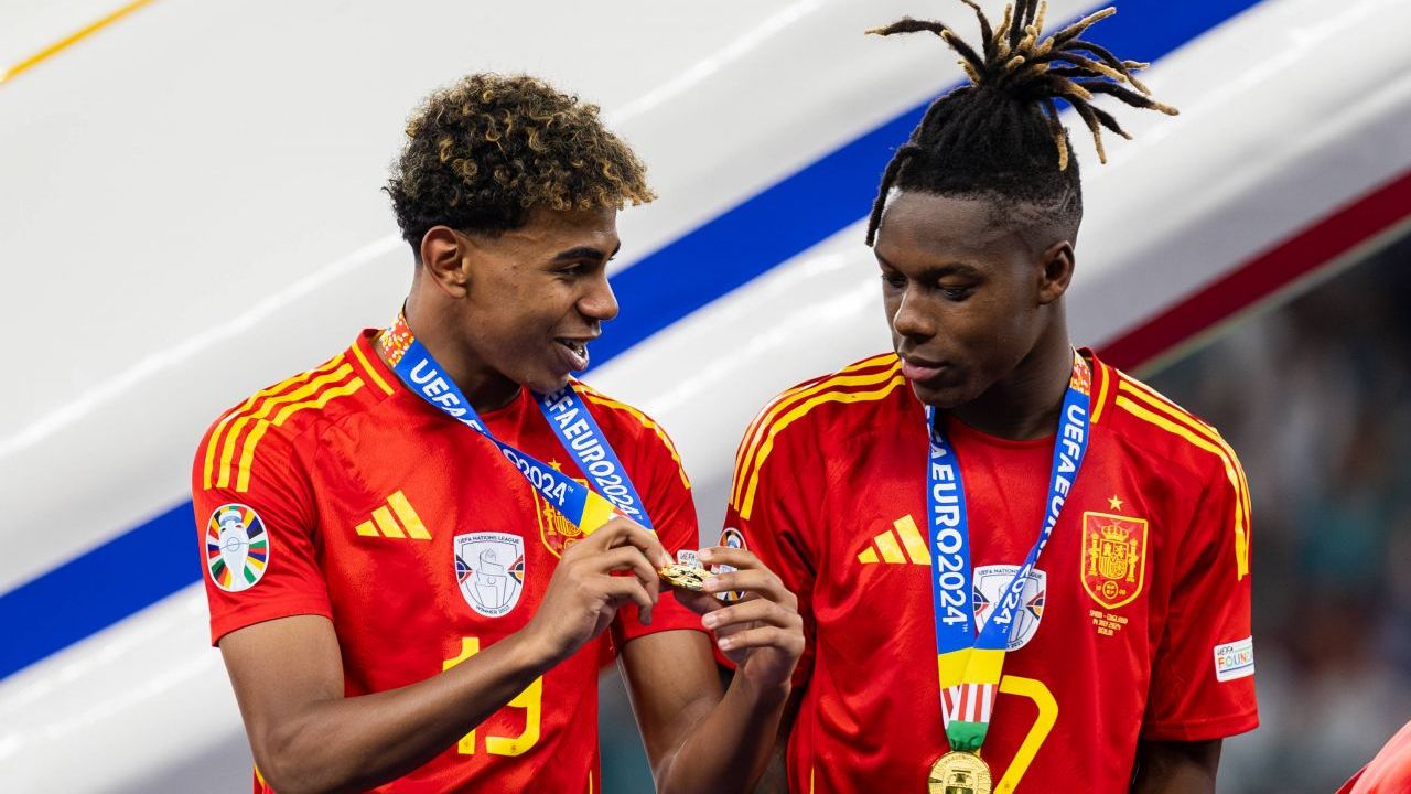 Barcelona EURO 2024 Lamine Yamal nico williams