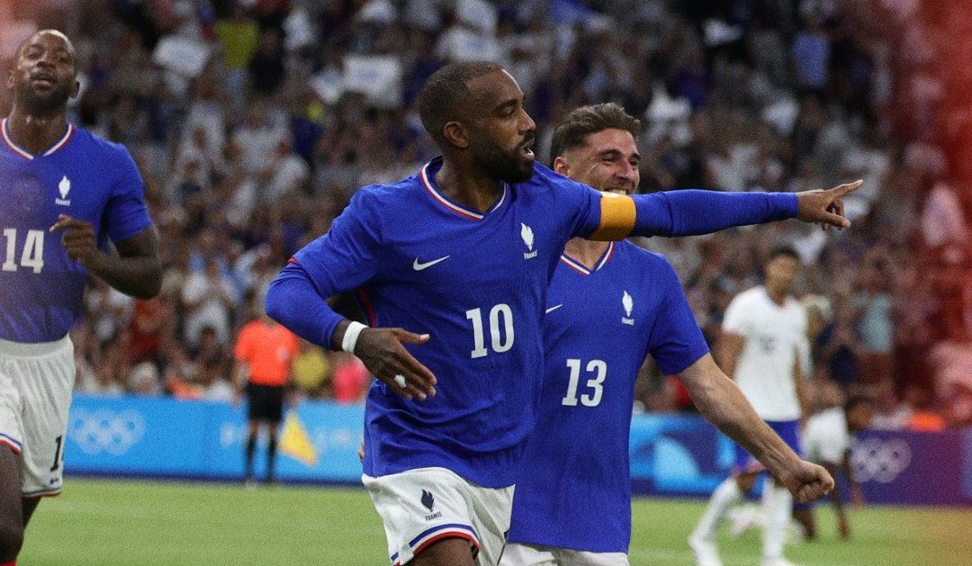 nationala frantei Alexandre Lacazette Jocurile Olimpice de la Paris din 2024 Loic Bade Michael Olise