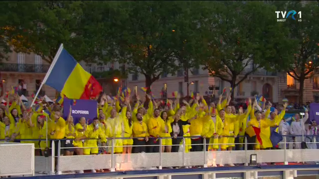 Team Romania, apariție grandioasă pe Sena, la ceremonia de deschidere a Jocurilor Olimpice de la Paris 2024_13