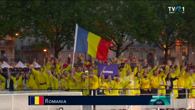 Team Romania, apariție grandioasă pe Sena, la ceremonia de deschidere a Jocurilor Olimpice de la Paris 2024_4