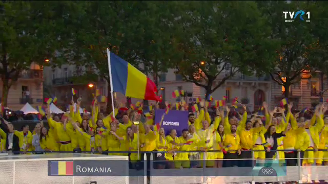 Team Romania, apariție grandioasă pe Sena, la ceremonia de deschidere a Jocurilor Olimpice de la Paris 2024_5