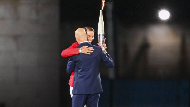 
	Rafa Nadal a preluat Torța Olimpică de la Zinedine Zidane! Moment fabulos la ceremonia de deschidere de la Paris 2024
