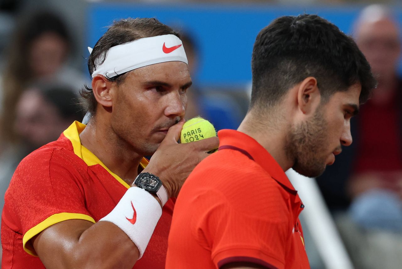 Nadal și Alcaraz au răpus un dublu valoros la Paris. Rafa s-a simțit ca acasă și a sporit suspansul în privința probei de simplu de la JO 2024_1