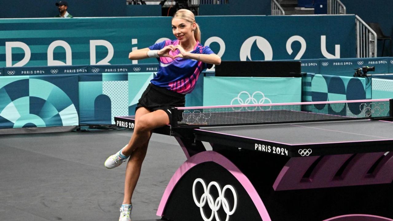 Bernadette Szocs Jocurile Olimpice paris Tenis De Masa