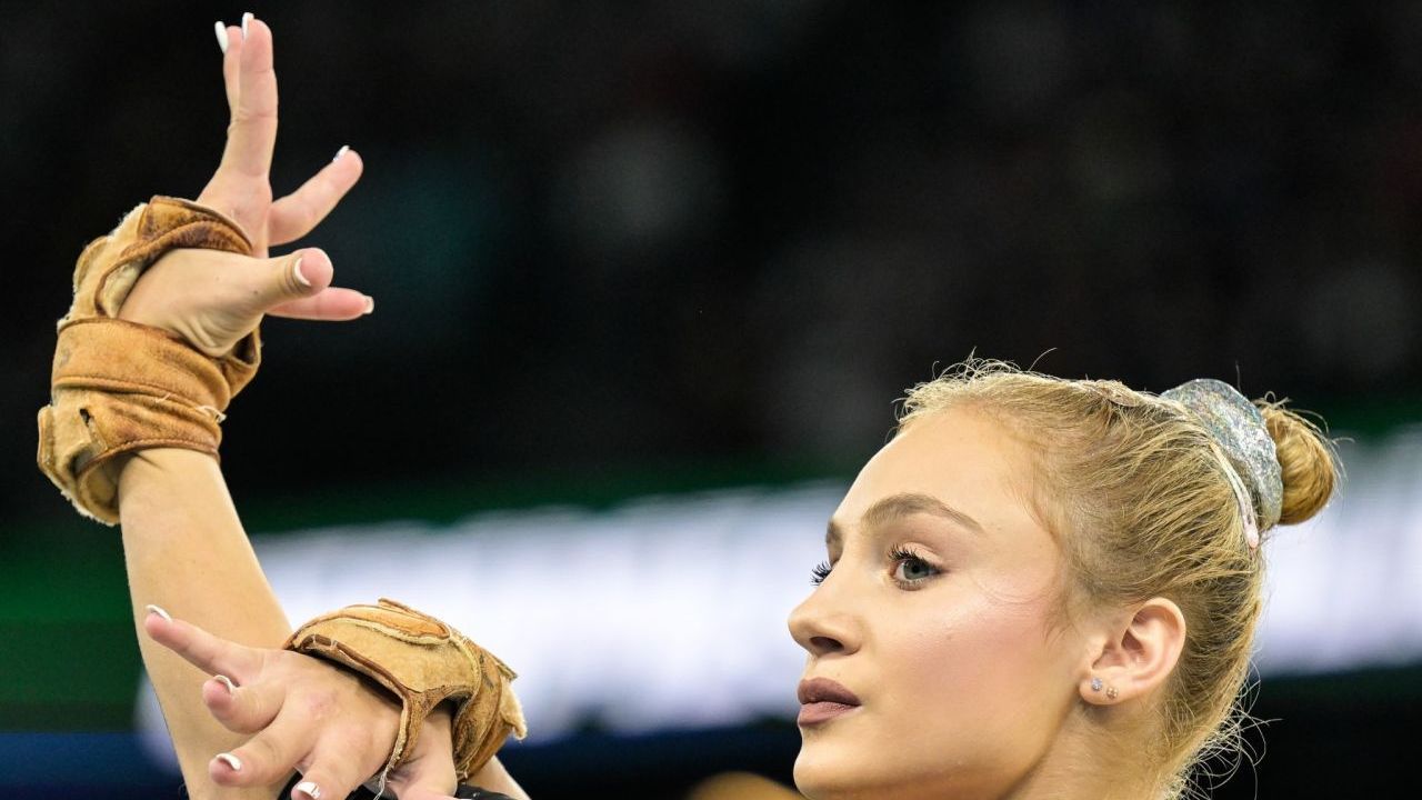 Sabrina Voinea bârnă gimnastica Jocurile Olimpice de la Paris din 2024 sol