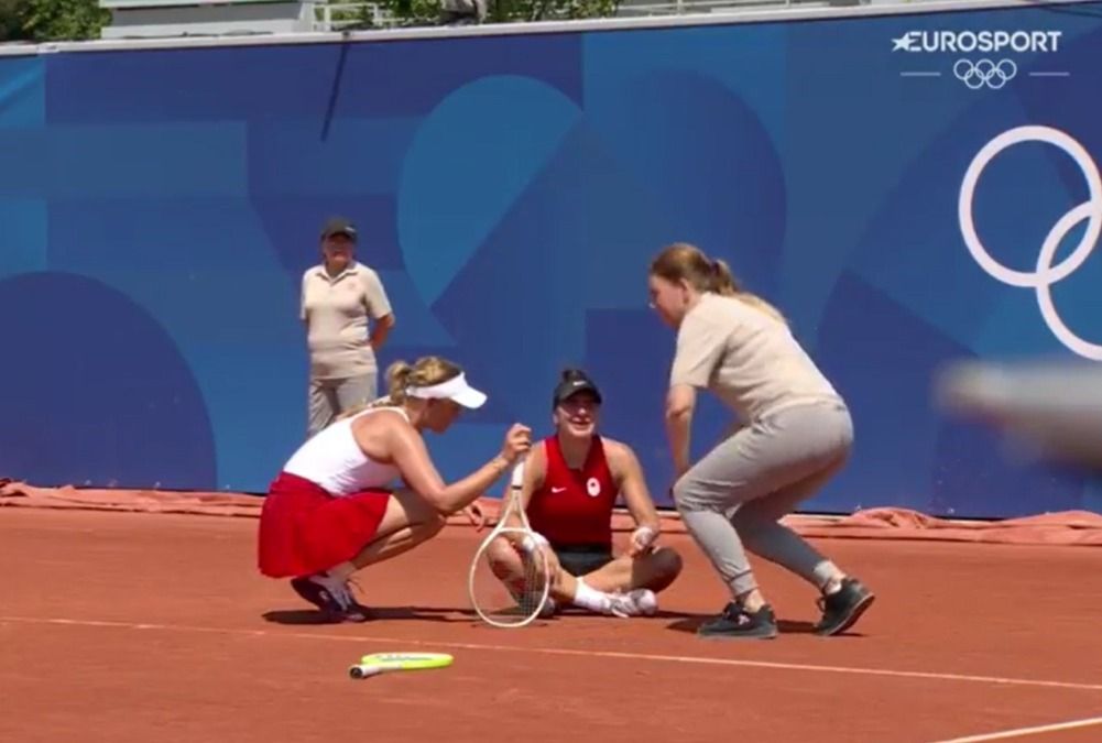 Bianca Andreescu, în lacrimi și copleșită de durere la JO! Ce i s-a întâmplat înainte să fie eliminată în turul II_3