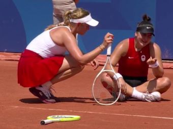 
	Bianca Andreescu, în lacrimi și copleșită de durere la JO! Ce i s-a întâmplat înainte să fie eliminată în turul II
