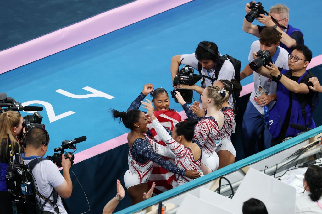 Americancele, din nou campioane olimpice în proba pe echipe la gimnastică feminină. Pe ce loc a încheiat România_15